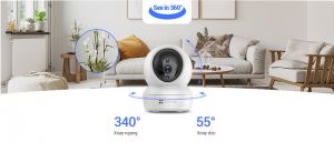 Camera wifi xoay 360 độ